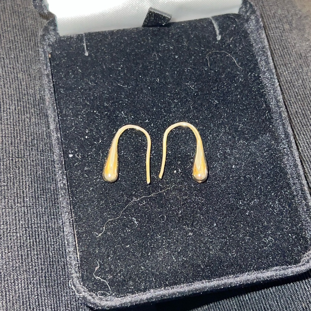 Kay Jewelers 10k Gold Teardrop Earrings